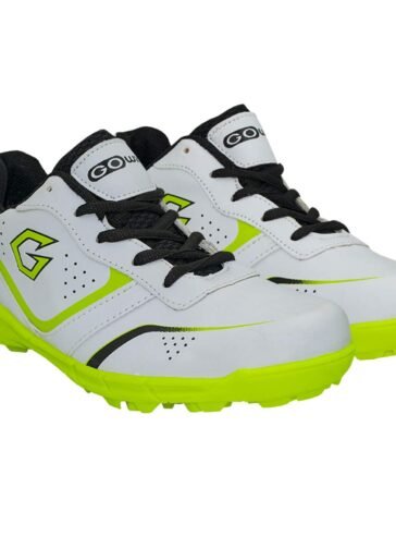 GOWIN Academy White/Lime Cricket Shoes