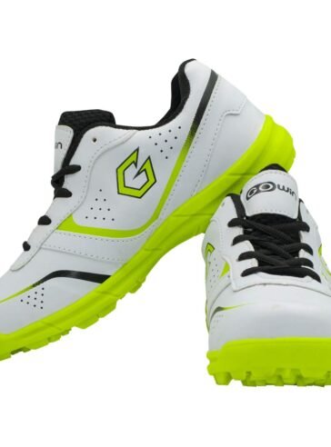 GOWIN Academy White/Lime Cricket Shoes