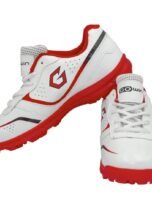GOWIN Academy White and Red Cricket Shoes 1