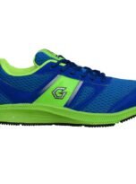 GOWIN Bright Blue and Green Running Shoe 4