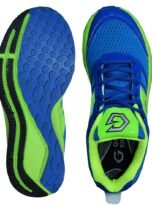GOWIN Bright Blue and Green Running Shoe 5