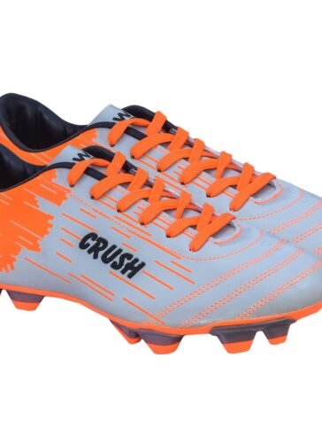 GOWIN Crush Silver/Orange Football Shoes Material TPU