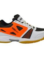 GOWIN by Triumph Staunch White Grey Orange Badminton Shoes Non Marking Sole 5